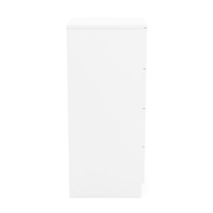 Kommode SENA 4 Schubladen 40 x 92 cm weiss