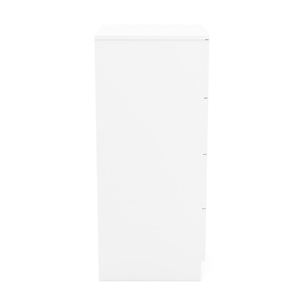 Kommode SENA 4 Schubladen 40 x 92 cm weiss