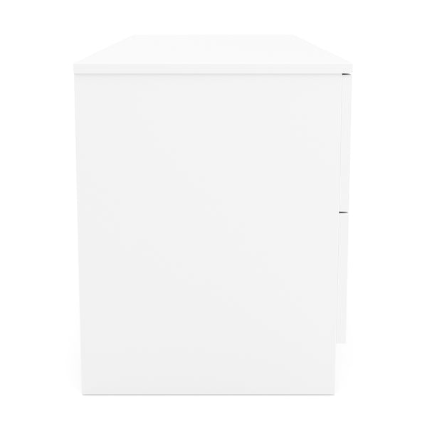 Kommode SENA 6 Schubladen 120 x 50 cm weiss