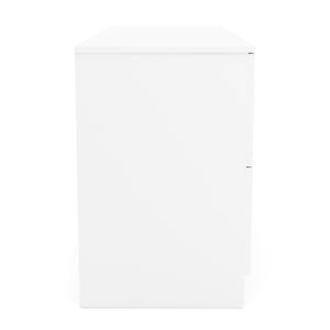 Kommode SENA 6 Schubladen 122 x 61 cm weiss