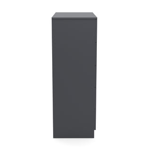 Kommode SENA 6 Schubladen 82 x 113 cm anthrazit