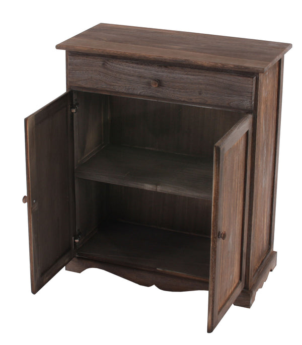 Kommode Schrank Shabby-Look Vintage ~ braun