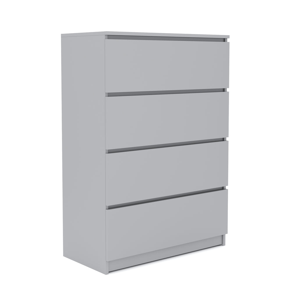 Cassettiera TALA con 4 cassetti, 70 x 100 cm, grigio