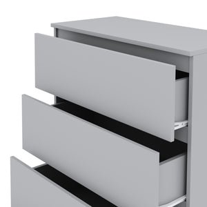 Kommode TALA 4 Schubladen 70 x 100 cm grau
