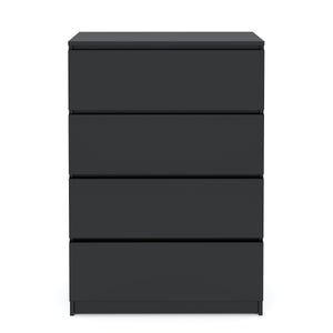 Kommode TALA 4 Schubladen 70 x 100 cm schwarz