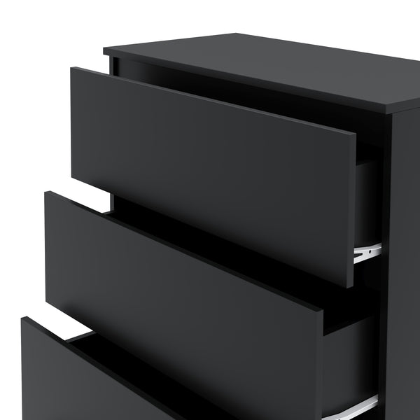 Kommode TALA 4 Schubladen 70 x 100 cm schwarz
