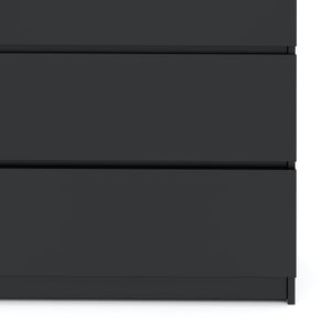 Kommode TALA 4 Schubladen 70 x 100 cm schwarz