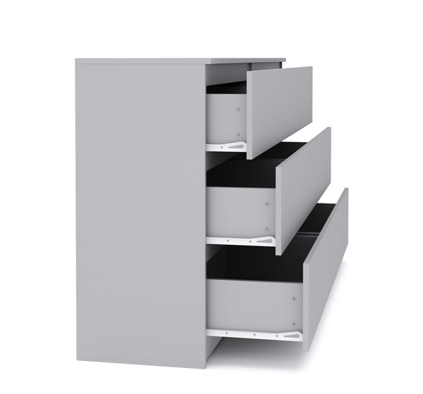 Kommode TALA 6 Schubladen 138 x 77 cm grau