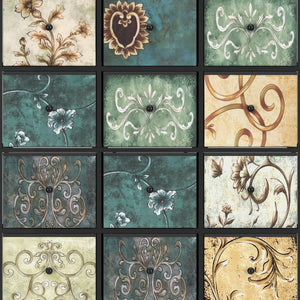 Kommode Vintage FIORELLA 12 Schubladen 100 x 118 cm