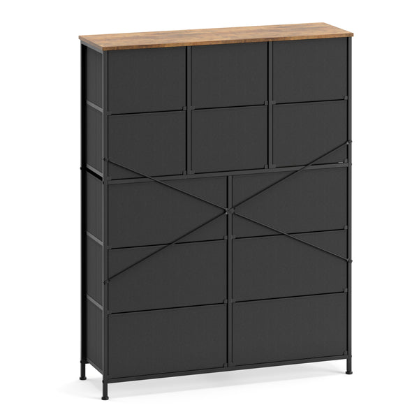 Kommode Vintage FIORELLA 12 Schubladen 100 x 130 cm