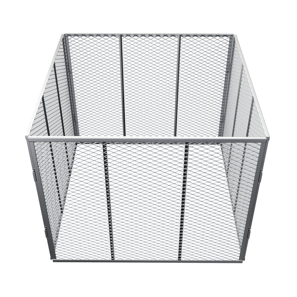 Komposter Metall 800L 100 x 100 x 80 cm