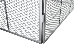 Komposter Metall 800L 100 x 100 x 80 cm