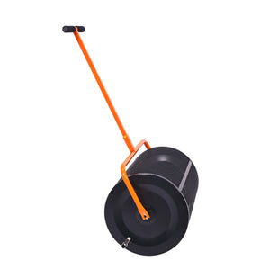 Kompoststreuer Stahl 40 x 60 cm schwarz/orange