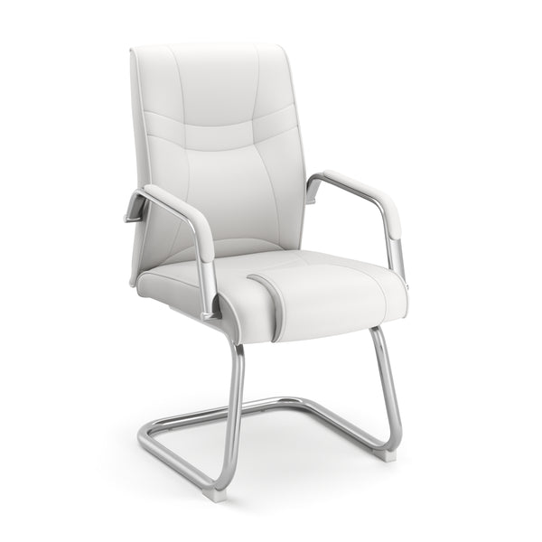 EDWIN white conference chair