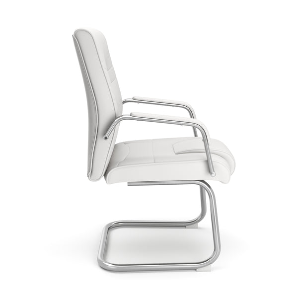 EDWIN white conference chair