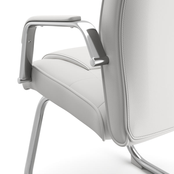 EDWIN white conference chair