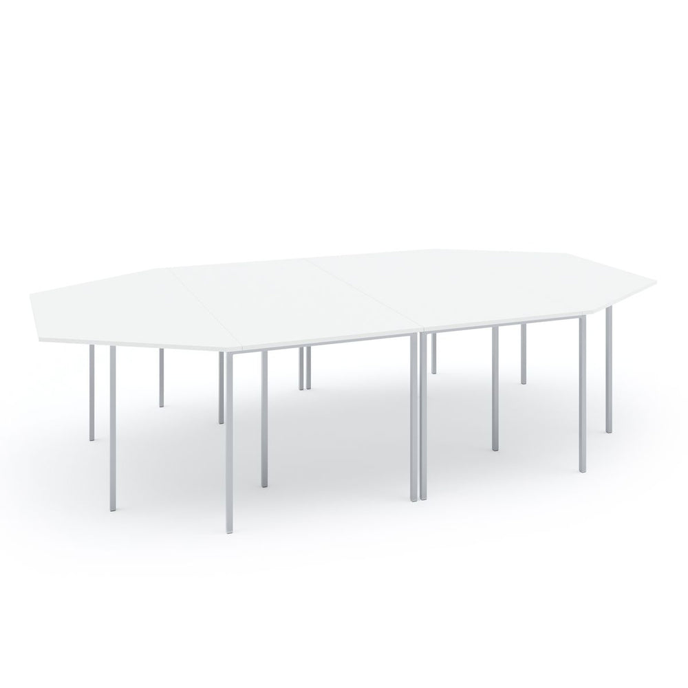 Table de conférence trapézoïdale 298 x 160 cm