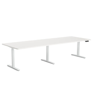 Konferenztisch elektrisch weiss 280 x 100 cm