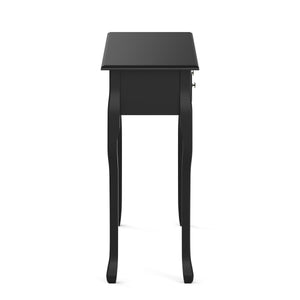Konsolentisch ANDY mit 3 Schubladen 100 x 78 cm schwarz