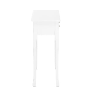 Konsolentisch ANDY mit 3 Schubladen 100 x 78 cm weiss