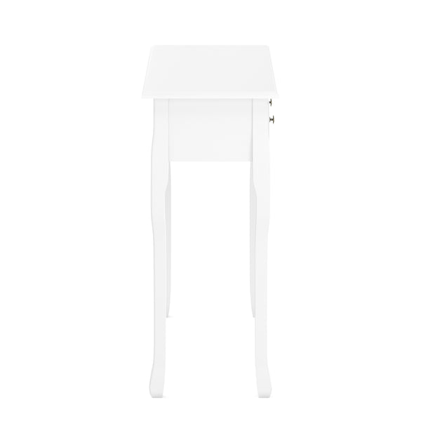 Konsolentisch ANDY mit 3 Schubladen 100 x 78 cm weiss
