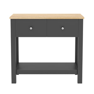 Konsolentisch ARLES 80 x 30 x 74 cm anthrazit