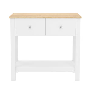 Konsolentisch ARLES 80 x 30 x 74 cm weiss