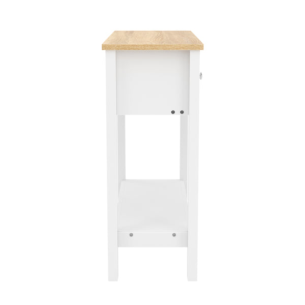 Konsolentisch ARLES 80 x 30 x 74 cm weiss