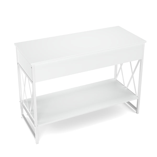 Konsolentisch ASHER 107 x 76 cm weiss