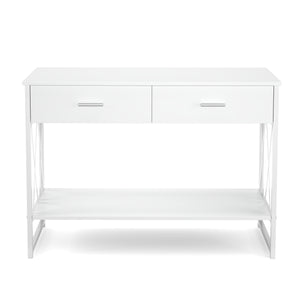 Konsolentisch ASHER 107 x 76 cm weiss