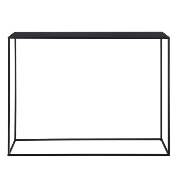 Konsolentisch Malvarrosa 92x115x32 cm Kratzfest Metall Schwarz