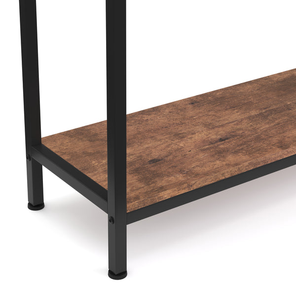 Vintage console table BONITA 100 x 30 x 80 cm 2 drawers