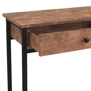 Vintage console table BONITA 100 x 30 x 80 cm 2 drawers