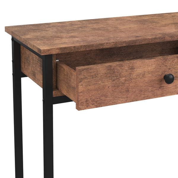 Vintage console table BONITA 100 x 30 x 80 cm 2 drawers