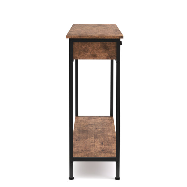 Vintage console table BONITA 100 x 30 x 80 cm 2 drawers