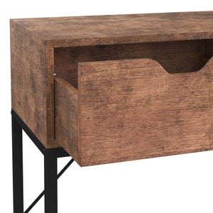 Konsolentisch Vintage BONITA 80 x 30 x 75 cm 2 Schubladen