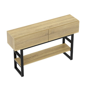 Konsolentisch BRANOR 120 x 75 cm braun