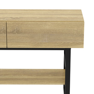 Konsolentisch BRANOR 120 x 75 cm braun