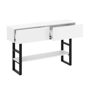 Konsolentisch BRANOR 120 x 75 cm weiss