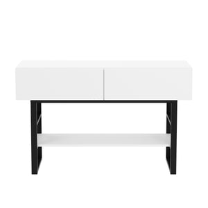 Konsolentisch BRANOR 120 x 75 cm weiss