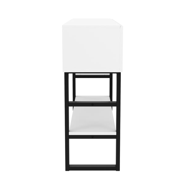 Konsolentisch BRANOR 120 x 75 cm weiss