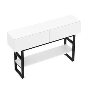 Konsolentisch BRANOR 120 x 75 cm weiss