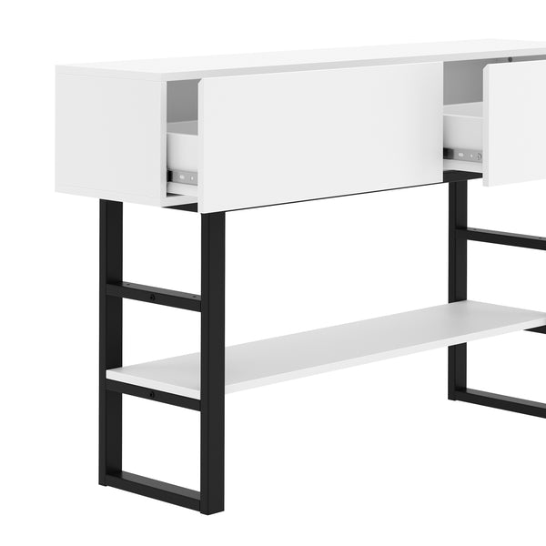 Konsolentisch BRANOR 120 x 75 cm weiss