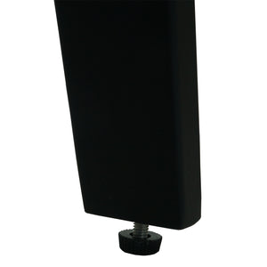 Konsolentisch Beistelltisch Metall 75x100x40cm dunkle Wildeiche