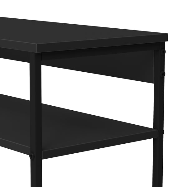 Konsolentisch CALMAN 80 x 75 cm schwarz
