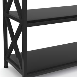 Konsolentisch EDMAR mit Schublade schwarz