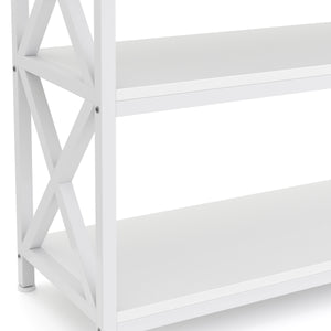 Konsolentisch EDMAR mit Schublade weiss
