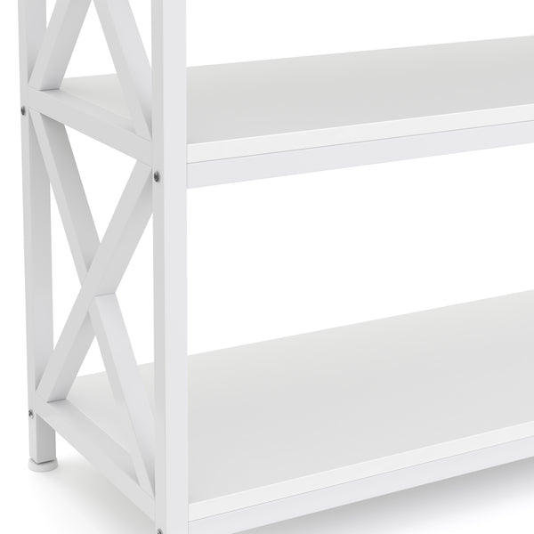 Konsolentisch EDMAR mit Schublade weiss