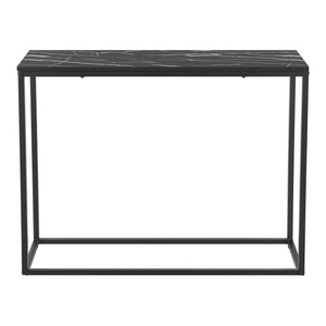 Konsolentisch Kittilä 80x100x30cm Schwarz Marmoroptik