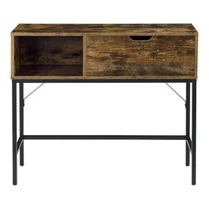 Konsolentisch Tranemo 92x30x80cm Dunkler Holzton